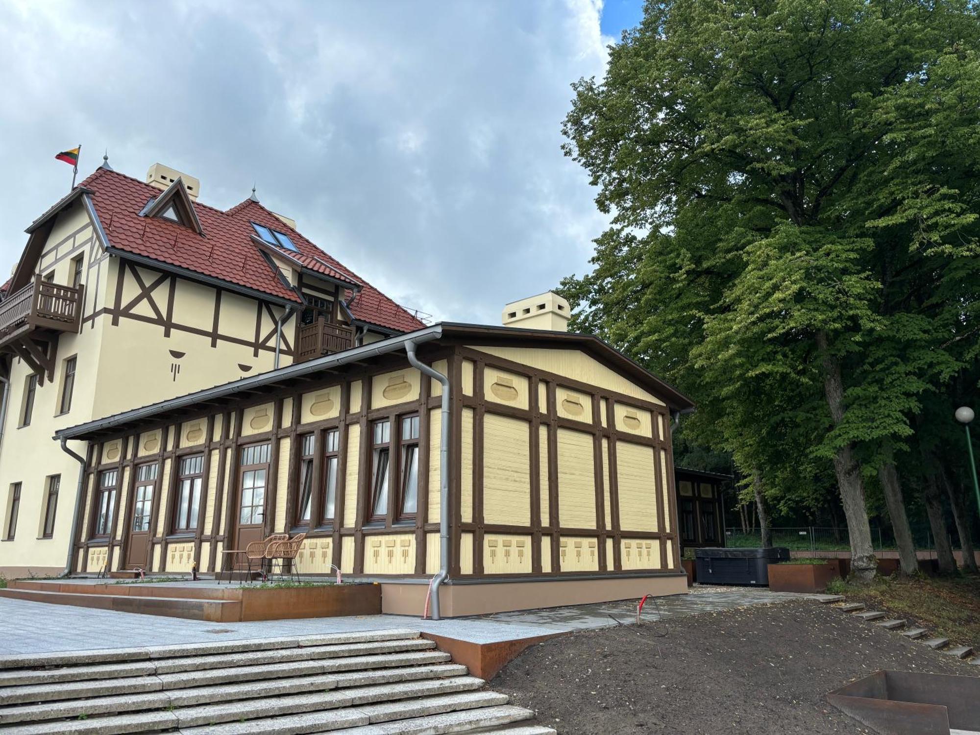 Smiltynes Kurhauzas Sandkrug Kurhaus Klaipeda Exterior photo